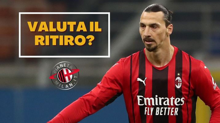 Zlatan Ibrahimovic (attaccante AC Milan) è al bivio: continuare a giocare o smettere? | Milan News (Getty Images) Zlatan Ibrahimovic AC Milan