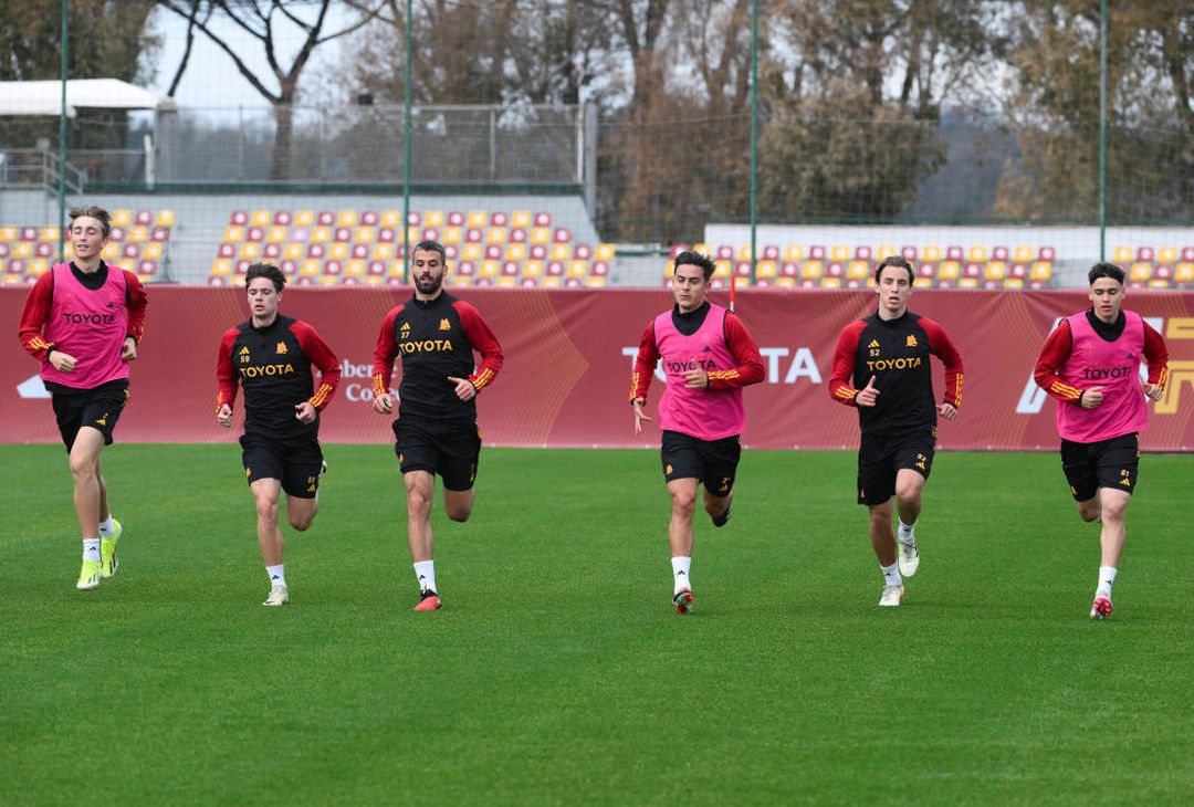 Trigoria, la ripresa degli allenamenti in vista di Roma-Feyenoord – FOTO GALLERY - immagine 14