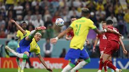 Richarlison doppietta e il Brasile batte la Serbia