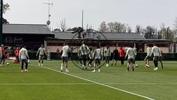 VIDEO – Milan-Napoli, la rifinitura: torello a Milanello | PM News