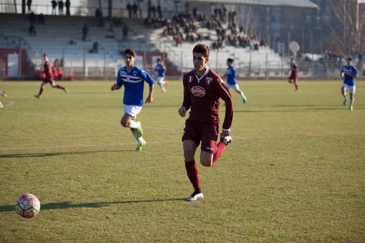 Avelar impegnato con la Primavera (foto Biscotti) 