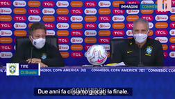 VIDEO Coppa America, Tite: “Obiettivo finale. Perù? Inutile fare pronostici”