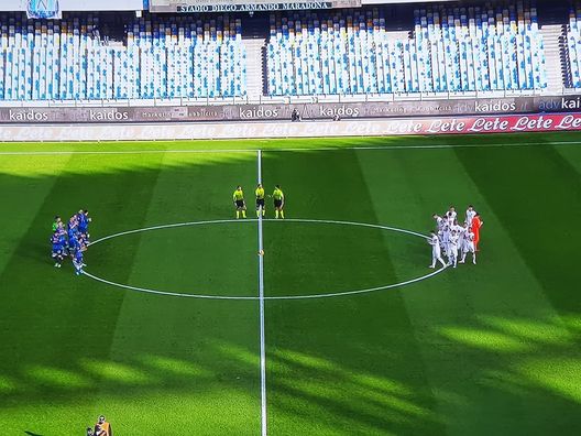 FOTO Di Marzio: “Grazie di cuore, Napoli, per il ricordo di papà Gianni”- immagine 2