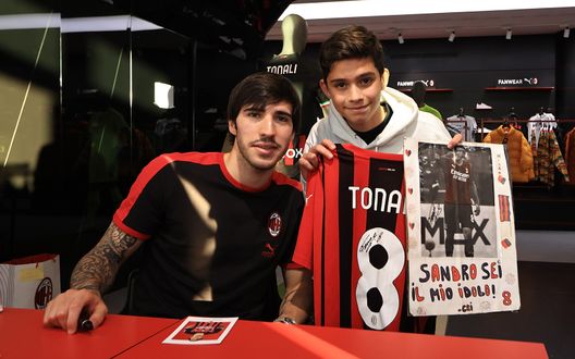 Milan, Tonali incontra i tifosi nel segno della sostenibilità (VIDEO) (foto acmilan)