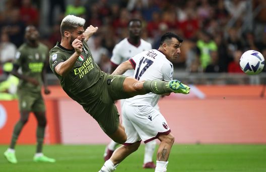 Olivier Giroud AC Milan Milan-Bologna 2-0 Serie A 2022-2023
