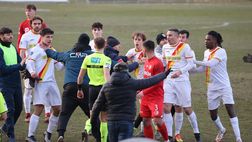 Bassano, la pallonata di Zuin contro l’arbitro costa cinque turni di stop