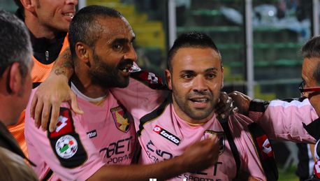 Fabrizio Miccoli of Palermo in action during the UEFA Europa League News  Photo - Getty Images