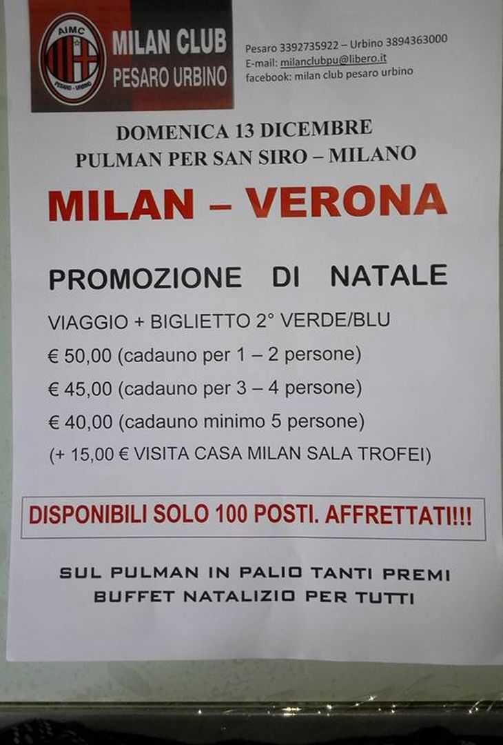  Milan Club Pesaro Urbino  