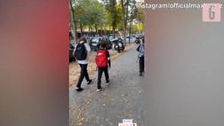 VIDEO / Maxi Lopez, papà a Parigi: accompagna i figli a scuola…