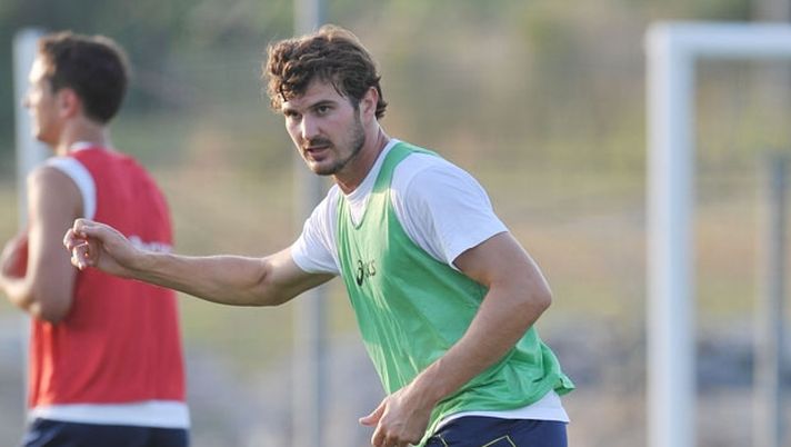 Simon Laner in allenamento nel suo periodo al Verona  Simon Laner in allenamento nel suo periodo al Verona