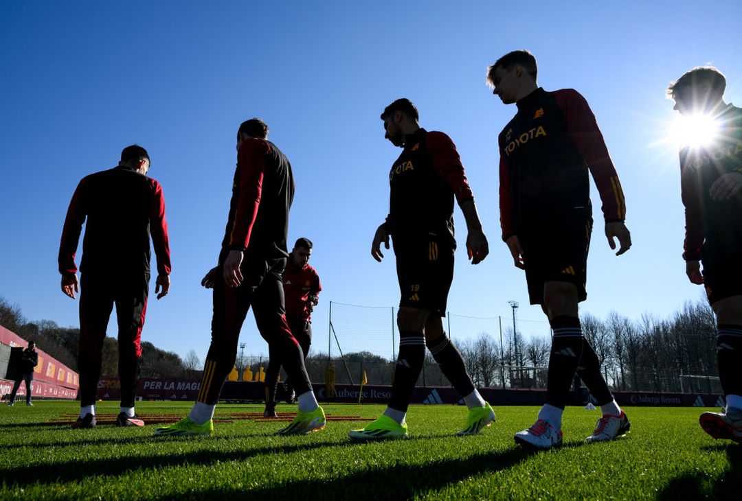 Roma, l’allenamento in vista del Milan – FOTO GALLERY - immagine 5