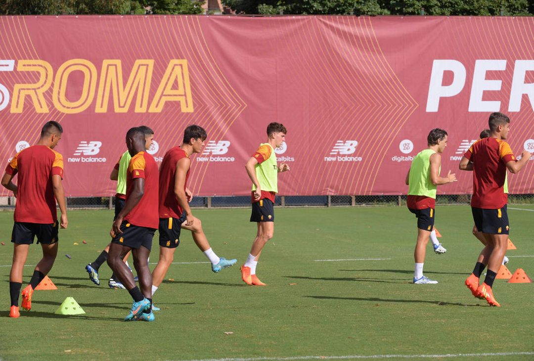 La Roma si allena a Trigoria in vista dell’Udinese – FOTO GALLERY - immagine 9
