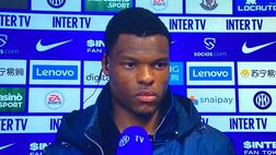 Dumfries a Inter TV: “Ho imparato dai miei compagni, ora mi sento più forte. Calhanoglu…”