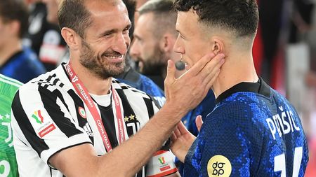 Getty Images Perisic con Chiellini