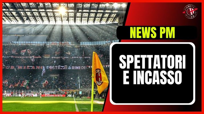 Milan-Napoli Serie A 2023-2024 spettatori incasso San Siro