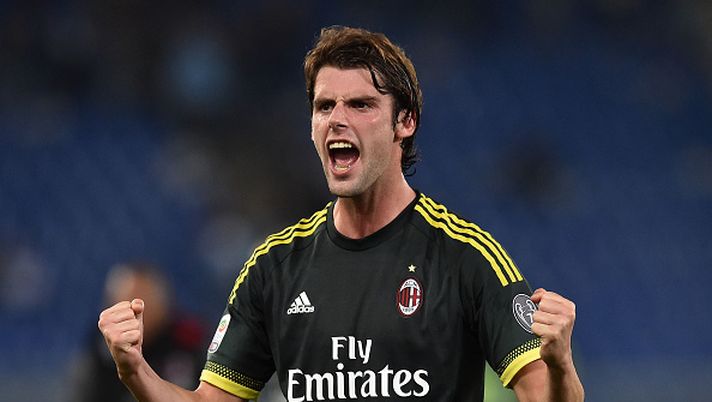 Andrea Poli, centrocampista del Milan (credits: GETTY images) Andrea Poli, centrocampista del Milan