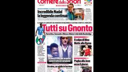 Prima Pagina, Corriere dello Sport: “Tutti su Gnonto. Ucraina, addio in lacrime”