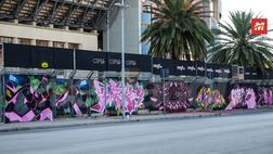FOTO: Murales allo Stadio ‘Renzo Barbera’ di Palermo (Gallery)