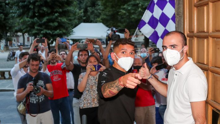 GERMOGLI PH 25 AGOSTO 2021 FIRENZE FANFANI VISITE MEDICHE DEL NUOVO GIOCATORE DELLA FIORENTINA LUCAS TORREIRA NELLA FOTO 