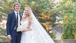 Cinque anni di matrimonio per l’agente Manfredonia e Martina Stella