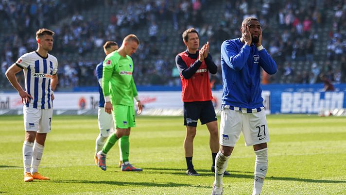 Hertha Berlino, Kevin-Prince Boateng commosso dopo la retrocessione: si ritirerà? - immagine 1