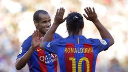 Ciao Cruzeiro, il figlio di Ronaldinho indossa la maglia del Barcellona…
