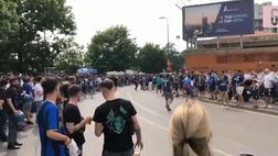 VIDEO / Inter, i capi della Curva fermano il pullman per l’ultimo incoraggiamento