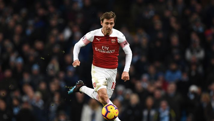 MANCHESTER, ENGLAND - FEBRUARY 03: Arsenal player Nacho Monreal in action during the Premier League match between Manchester City and Arsenal FC at Etihad Stadium on February 03, 2019 in Manchester, United Kingdom. (Photo by Stu Forster/Getty Images) MANCHESTER, ENGLAND - FEBRUARY 03: Arsenal player Nacho Monreal in action during the Premier League match between Manchester City and Arsenal FC at Etihad Stadium on February 03, 2019 in Manchester, United Kingdom. (Photo by Stu Forster/Getty Images)