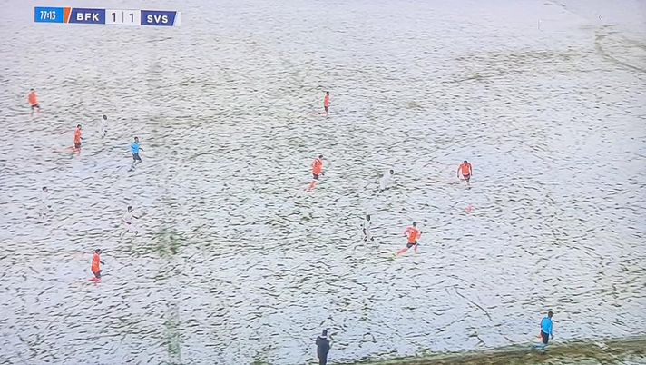 Basaksehir-Sivasspor, pari fantasma in Turchia: ondata di gelo e nevicata abbondante, ospiti &#8220;invisibili&#8221;
