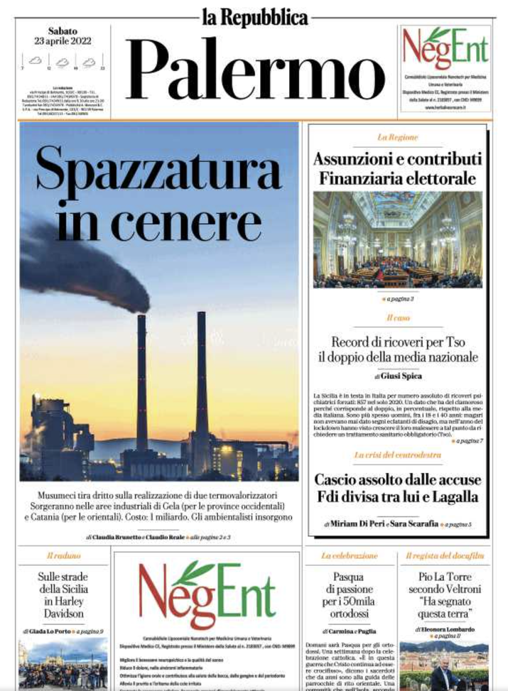 prima pagina