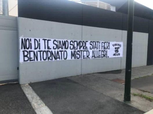 Striscione Continassa Striscione Continassa