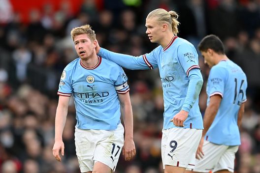 Manchester City Haaland De Bruyne (getty images) Manchester City Haaland De Bruyne