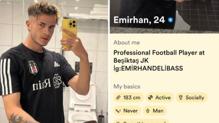 Besiktas, rescisso il contratto a Emirhan Delibas per colpa di una dating app! - immagine 1
