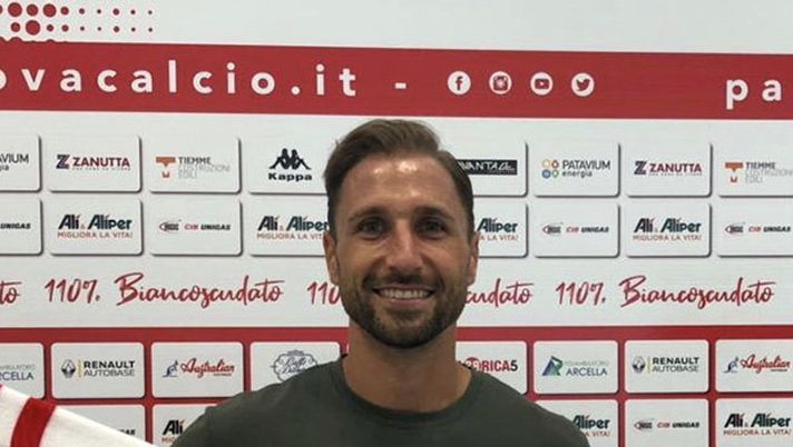 Mercato Padova, prestito secco al Vicenza per Valentini 