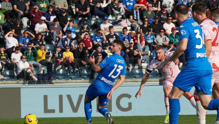 GERMOGLI PH: 18 FEBBRAIO 2024 EMPOLI STADIO CASTELLANI SERIE A EMPOLI VS FIORENTINA NELLA FOTO BELTRAN TIRO GOL Empoli-Fiorentina, pagelle VN: Beltran non basta, Quarta ci prova. Male Nico- immagine 2