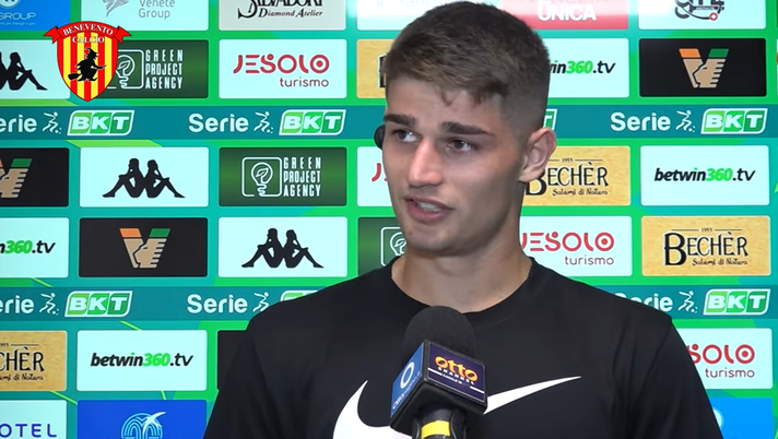 Benevento, Koutsoupias: “Siamo in crescita. Reggina? Cannavaro si è arrabbiato” - immagine 1