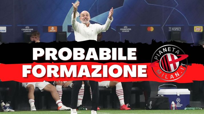 Probabile formazione AC Milan Pioli