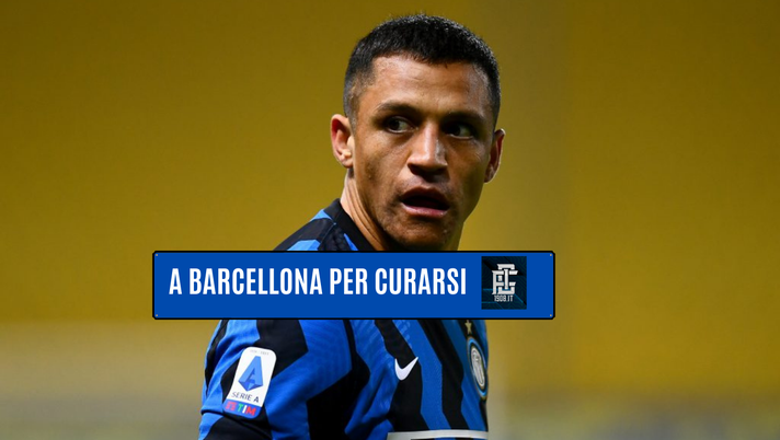 Sanchez vola a Barcellona dal medico di fiducia. &#8220;Scelta condivisa con l&#8217;Inter&#8221; 