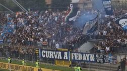 Monza-Napoli, spettacolo azzurro all’U-Power Stadium: il coro dei tifosi azzurri