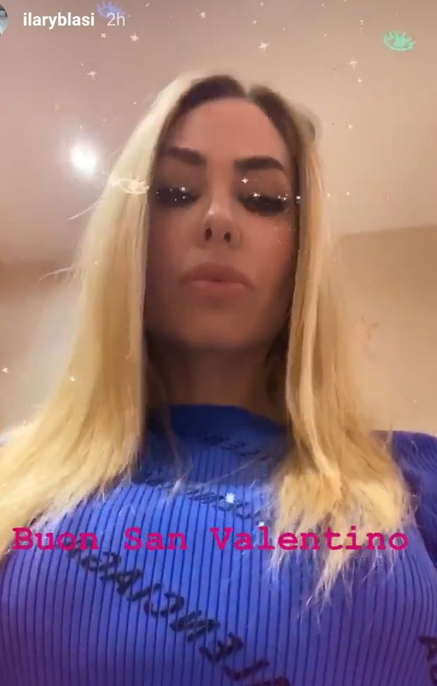 Il bacio di Ilary... 