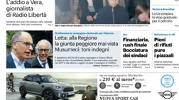 Prima Pagina, Giornale di Sicilia: “Green pass e smart working, le novità. Letta…”