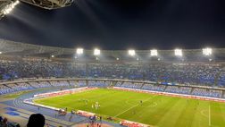 Napoli-Lecce, previsti 45mila spettatori al San Paolo: superato il record della sfida al Liverpool