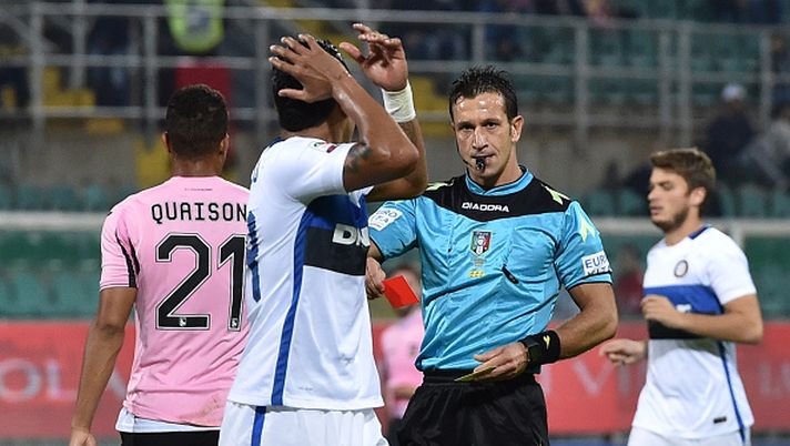 Palermo-Inter, moviola Gazzetta: Kondogbia-Vazquez è fallo, ok il rosso a Murillo 