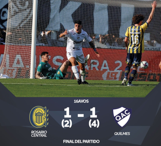 Rosario Central eliminato in Copa Argentina dal Quilmes (2′ Divisione): Tevez in silenzio stampa- immagine 2