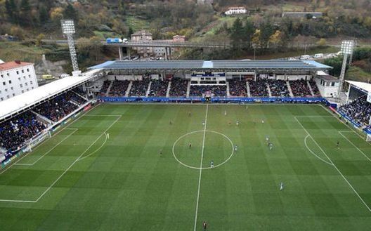 Lo stadio dell'Eibar e l'ambiente circostante 