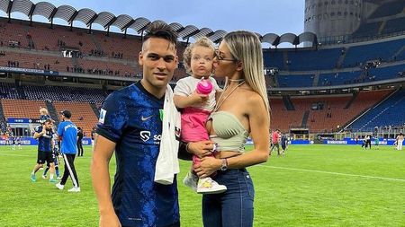 La coppia a San Siro nel finale di stagione