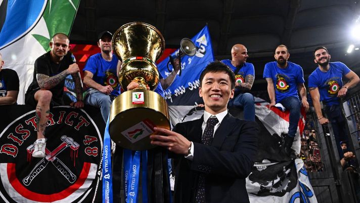 Lecce-Inter, Dumfries fa esplodere la gioia. Zhang commenta così sui social - immagine 1