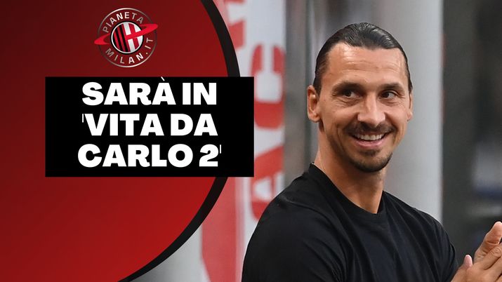 Zlatan Ibrahimovic, attaccante del Milan, sarà attore in 'Vita da Carlo 2' (foto: Getty Images) Zlatan Ibrahimovic