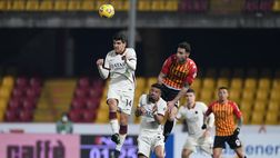 Serie A, eroico Benevento: in 10 uomini inchioda la Roma al Vigorito