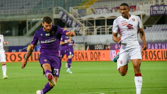 GERMOGLI PH: 19 LUGLIO 2020 FIRENZE STADIO ARTEMIO FRANCHI SERIE A FIORENTINA VS TORINO NELLA FOTO TIRO GOL CUTRONE GERMOGLI PH: 19 LUGLIO 2020 FIRENZE STADIO ARTEMIO FRANCHI SERIE A FIORENTINA VS TORINO NELLA FOTO TIRO GOL CUTRONE